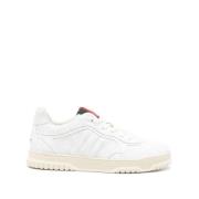 Witte lage sneakers met GG Supreme-stof Gucci , White , Heren