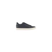 Basis Sneakers Emporio Armani , Blue , Heren