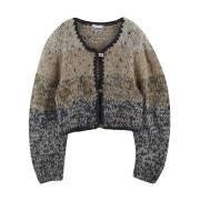 Gezellige Wol Cardigan Sweater Ganni , Multicolor , Dames