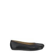 Leren Ballerina`s MM6 Maison Margiela , Black , Dames