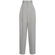 Katoenen Curzio Broek Jacquemus , Gray , Dames