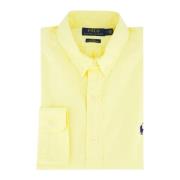 Gele casual overhemd slim fit Polo Ralph Lauren , Yellow , Heren