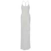 Nodo Gebreide Jurk Jacquemus , White , Dames