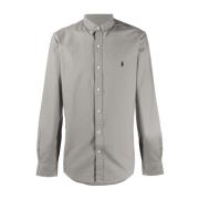 Grijze Shirts voor Mannen Aw24 Polo Ralph Lauren , Gray , Heren