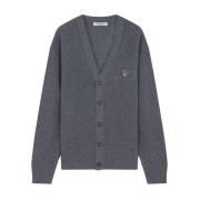 Wol Vos Vest Maison Kitsuné , Gray , Heren