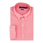 Casual roze linnen overhemd Polo Ralph Lauren , Pink , Heren