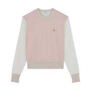 Wol Vos Gebreid Maison Kitsuné , Pink , Dames