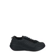 Leren sneaker met Subaya-stijl Y-3 , Black , Heren