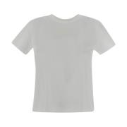 Katoenen Tee Essentieel Stijl Shirt T by Alexander Wang , White , Dame...