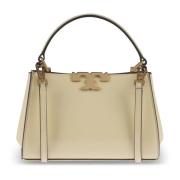 Eleanor Mini Satchel Tassen Tory Burch , Beige , Dames