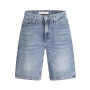 Blauwe Katoenen Jeans & Broek Guess , Blue , Heren