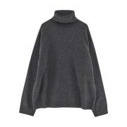 Wollen Coltrui Gebreid Maison Margiela , Gray , Heren