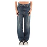 Intense Blauwe Boyfriend Jeans Haikure , Blue , Dames