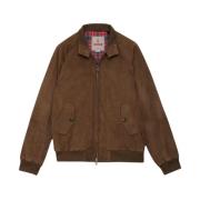 Cotton Bomberjack Baracuta , Brown , Heren