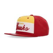 Atlanta Hawks Retro Snapback Pet Mitchell & Ness , Multicolor , Heren