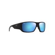 Blauwe zonnebril voor dames stijlvol Maui Jim , Blue , Dames