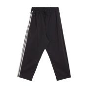 Gestreepte synthetische trackbroek Y-3 , Black , Dames