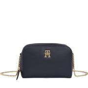 Blauwe Crossbodytas voor Vrouwen Tommy Hilfiger , Blue , Dames