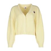 Stijlvol Sweatshirt voor een Trendy Look Tommy Jeans , Yellow , Dames