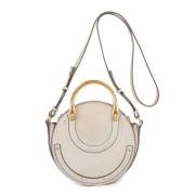 Pre-owned Canvas handbags Chloé Pre-owned , Gray , Dames