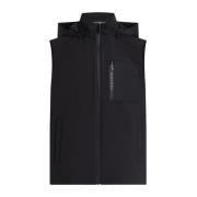 Softshell Heren Gilet met Capuchon Calvin Klein , Black , Heren