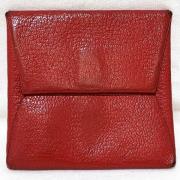 Pre-owned Leather wallets Hermès Vintage , Red , Dames