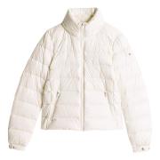 Glanzende Donsjas Ivory Petal Tommy Hilfiger , White , Dames