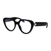 Serpenti Optical Style Zonnebril Bvlgari , Black , Dames