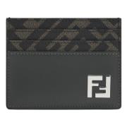 Creditcardhouder Portemonnee Fendi , Green , Heren