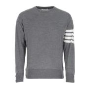 Stijlvolle Pullover Trui voor Mannen Thom Browne , Gray , Heren