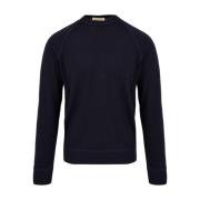 Blauwe Sweaters Model Gc1Mlr2A Filippo De Laurentiis , Blue , Heren