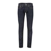 Donkerblauwe Denim Jeans Polo Ralph Lauren , Blue , Heren