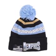 NBA City Night Pom Pom Beanie New Era , Multicolor , Heren