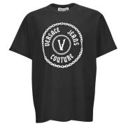 T-shirts en Polos Versace Jeans Couture , Black , Heren