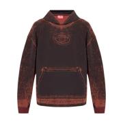 Stijlvolle Sweaters Collectie Diesel , Red , Heren