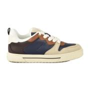 Leren Sneakers met Rubberen Zool Michael Kors , Multicolor , Heren