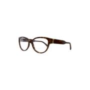 Stijlvolle Bril in Havana Acetaat Cartier , Brown , Unisex