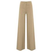 Milano Stijl Broek Liviana Conti , Brown , Dames