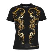 T-shirts en Polos Versace Jeans Couture , Black , Dames