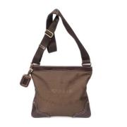 Pre-owned Canvas prada-bags Prada Vintage , Brown , Dames