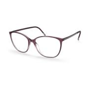 Rode Optische Frames Dames Accessoires Silhouette , Red , Dames