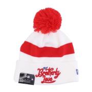 NBA City Night Gebreide Pom Pom Hoed New Era , Multicolor , Heren