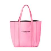 Pre-owned Leather balenciaga-bags Balenciaga Vintage , Pink , Dames