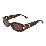 Zonnebril met Onregelmatige Vorm Dsquared2 , Brown , Unisex