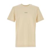 Casual Katoenen T-Shirt Balr. , Beige , Heren