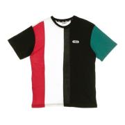 Geblokkeerd Tee Heren T-shirt Zwart/Groen/Wit Fila , Multicolor , Here...