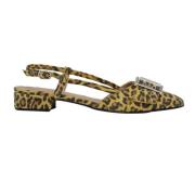 Giza Slingback Leopard JoDis , Multicolor , Dames