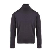 Zwarte Sweater Dv1Ml Rm16Rv N990 Filippo De Laurentiis , Black , Heren