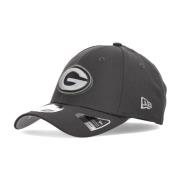 NFL Draft Curvy Visor Hat Snapback New Era , Gray , Heren