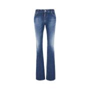 Klassieke Denim Jeans voor dagelijks gebruik Dsquared2 , Blue , Dames